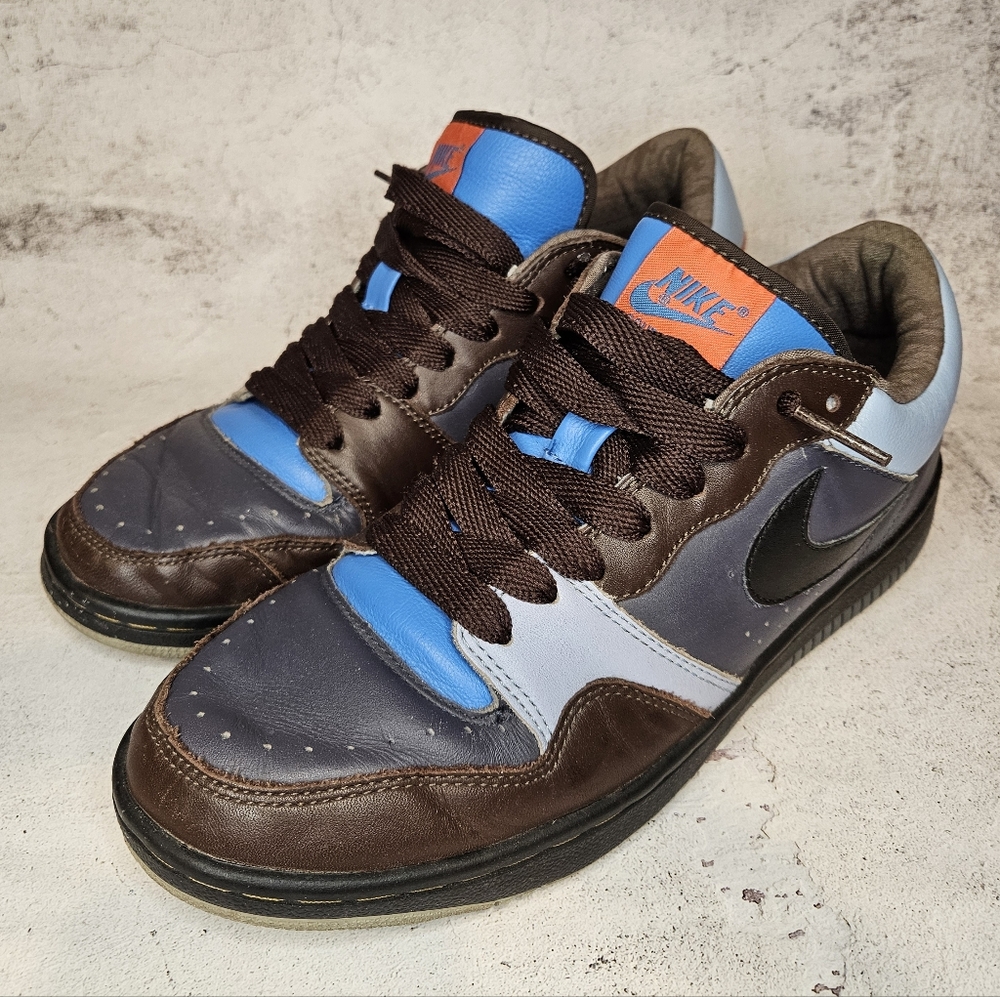 Rare 2006 Nike Court Force Dunk Low Multicolor / Mens Size 10.5
